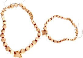 Primitive Bead Money, Possibly Rigvedic Period (300-100 BC), Antique Beaded Necklace, a remarkable necklace re-strung...