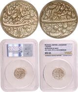 Jahangir (AH 1014–1037 / 1605–1627 AD), Burhanpur Mint, Silver Rupee, AH 1020/6 RY, Month Shahrewar (Virgo),...