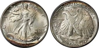 Walking Liberty Half Dollars 1939 50C MS68 PCGS. CAC. Signaling the recovery of the U. S. economy after the Great...