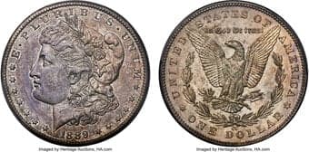Morgan Dollars 1889-CC $1 -- Altered Surfaces -- PCGS Genuine. Unc Details. VAM-3. Carson City struck 350,000 Morgan...
