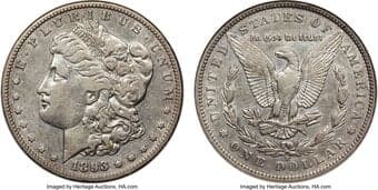 Morgan Dollars 1893-S $1 VF30 NGC. VAM-2. The 1893-S has the lowest mintage within the Morgan dollar series at just...