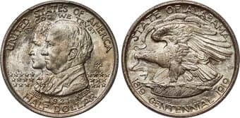 Commemorative Silver 1921 50C Alabama 2x2 MS67 PCGS. While we have handled a number of excellent Alabama Centennial...