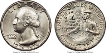 Washington Quarters 1976-D 25C Doubled Die Obverse, FS-101, MS66 PCGS. FS-101 is the most significant die variety of...