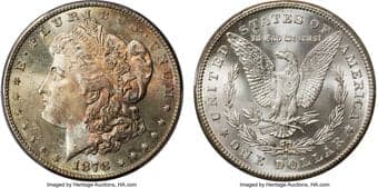 Morgan Dollars 1878-S $1 MS66+ PCGS. CAC. The 1878-S issue had a prolific mintage of around 9.8 million coins and as...