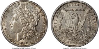 Morgan Dollars 1889-CC $1 XF45 PCGS. CAC. VAM-2A. The Carson City branch mint resumed Morgan production in 1889 and...