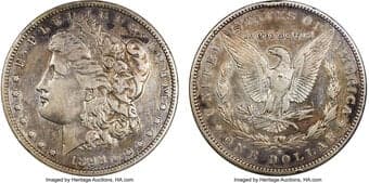 Morgan Dollars 1893-S $1 -- Damaged, Cleaned -- ANACS Details. XF Details. Net VF20. VAM-2. This coin displays cold...