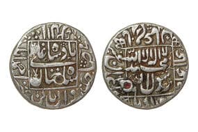 India, Mughal Empire, Shah Jahan(c. 1628-1658CE), Silver Rupee, 11.30grms, Minted at Ahmadabad, Kalma on one side &...