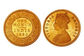 India, British India, Victoria Empress, Gold Mohur, 1888, Calcutta Mint, A Gem Uncirculated example of exceptional...