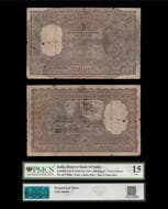 Republic India, One Thousand Rupees, 1954, Circle Calcutta, Signed by B. Rama Rau, Pick#46b, KJ&RR# 6.9.1B, PMCS F 15,...
