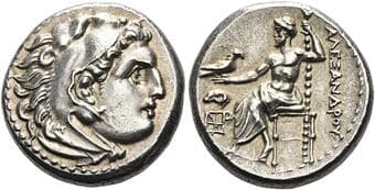 Kingdom of Macedonia. Alexander III, 336 – 323 and posthumous issues Drachm, Magnesia ad Meandrum circa 325-323, AR...