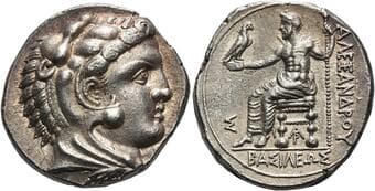 Kingdom of Macedonia, Alexander III, 336 – 323 and posthumous issues Tetradrachm, Aradus circa 324-320, AR 26 mm,...