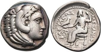 Kingdom of Macedonia, Alexander III, 336 – 323 and posthumous issues Drachm, Amphipolis circa 323-320, AR 17 mm, 4.15...