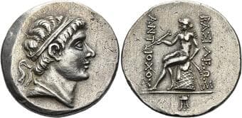 Seleucid Kings, Antiochus Hierax, 242 – 227 Tetradrachm, Lampsacus circa 242-227, AR 31 mm, 16.88 g. Diademed and...
