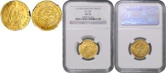 HOUSE OF HABSBURG MARIA THERESA (1740 - 1780) 1 Ducat, 1761, KB, Fr 180 NGC AU 58 | Mimořádný exemplář! |...