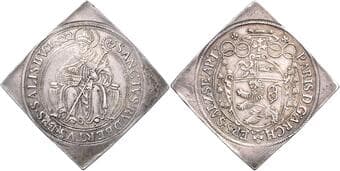 SALZBURG PARIS GRAF VON LODRON (1619 – 1653) 1/2 Thaler - Klippe Paris Graf von Lodron (1619 – 1653), 1622,...