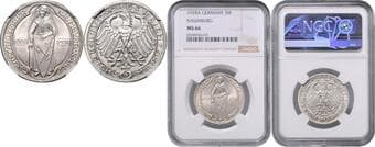 GERMAN STATES SINCE 1871 WEIMAR REPUBLIC 3 Mark Weimar Republic 900th Anniversary of the Founding of the City...