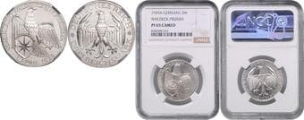 GERMAN STATES SINCE 1871 WEIMAR REPUBLIC 3 Mark Weimar Republic Annexation of the Free State of Waldeck to Prussia,...