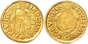 HUNGARY | TRANSYLVANIA VLADISLAUS II (1490 - 1516) Goldgulden Vladislaus II (1490 - 1516), 1508, 3,54g, Husz 779 EF...
