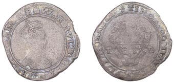 The Gary Oddie Collection of English Regal Shillings
Edward VI (1547-1553), Second period, 6 oz. issue, Shilling,...
