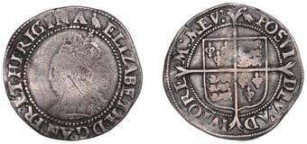 The Gary Oddie Collection of English Regal Shillings
Elizabeth I (1558-1603), Second issue, Shilling, mm. martlet,...