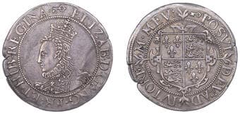 The Gary Oddie Collection of English Regal Shillings
Elizabeth I (1558-1603), Sixth issue, Pattern Shilling, in...