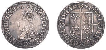 The Gary Oddie Collection of English Regal Shillings
Elizabeth I (1558-1603), Milled coinage, Shilling, mm. star,...