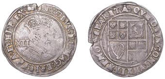 The Gary Oddie Collection of English Regal Shillings
James I (1603-1625), Second coinage, Shilling, fifth bust, mm....