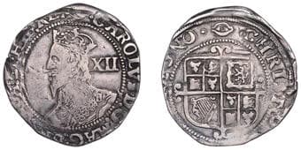 The Gary Oddie Collection of English Regal Shillings
Charles I (1625-1649), Tower mint (under Parliament), Shilling,...