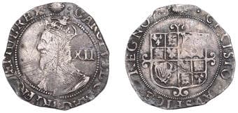 The Gary Oddie Collection of English Regal Shillings
Charles I (1625-1649), Tower mint (under Parliament), Shilling,...