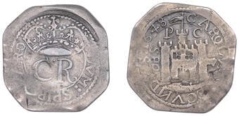 The Gary Oddie Collection of English Regal Shillings
Charles I (1625-1649), Pontefract, Shilling, 1648, type 1,...