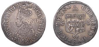 The Gary Oddie Collection of English Regal Shillings
Charles II (1660-1685), Second Hammered issue, Shilling, mm....