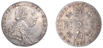The Gary Oddie Collection of English Regal Shillings
George III (1760-1820), Pre-1816 issues, Shilling, 1787, no...