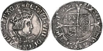Henry VIII (1509-47), Second Coinage (1526-44), groat, London mint, m.m. rose/rose, Laker bust B, 2.68g (N. 1797; S....