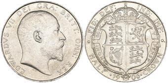 Edward VII, halfcrown, 1906, mint state, with much original mint bloom, in NGC holder graded MS 63 Estimate: 600 - 800...