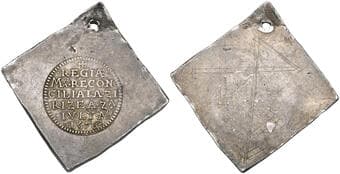 Netherlands, Siege of Zierikzee (1575-6) by Cristóbal de Mondragón, nooddaalder klippe of 48 stuivers, issue of July...