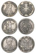 Malta, Emmanuel Pinto – Ferdinand Hompesch, 15 tari (3),1759, 1796 and 1798, good fine to very fine (3) Estimate:...