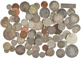 Miscellaneous coins of the world (95), 17th Century to circa 1914, many in silver, including crown-sized (2), a diverse...
