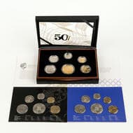 Elizabeth II, Five Cents - Two Dollars, 2015, FDC 2015 RAM 50th Anniversary proof year set, also including 2017...