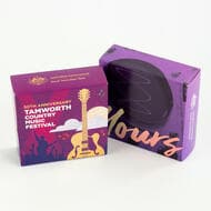 Elizabeth II, RAM - 90 Years ABC & 50th Anniversary Tamworth Country Music Festival, Fifty Cents - One Dollar, 2022, ...