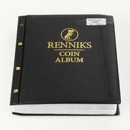 George V - George VI, Penny, 1911 - 1945-Y., G - VF Renniks black coin album with circulated low mintage issues &...