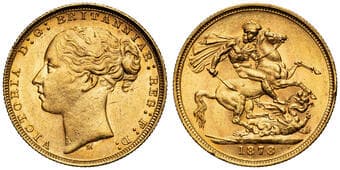 Victoria, Sovereign, 1878-M, EF Lightly handled and with a rich golden lustre, a couple of rim dings doesn't detract...