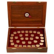 Victoria - George V, Perth Mint Sovereigns - The Complete Collection, 1899 - 1931, EF - UNC Housed in the official...