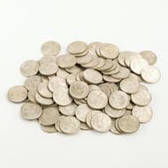 George VI, Florin, 1946 - 1947 Approximately 1kg of lustrous 1946 & 1947 Australian Florins, removed from...