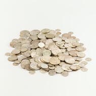 George VI - Elizabeth II, Threepence - Florin , 1946 - 1964 Threepence - florin (approx 1000g), mostly nearly...