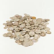 George VI - Elizabeth II, Threepence - Florin , 1946 - 1964 Threepence - florin (approx 1000g), mostly nearly...