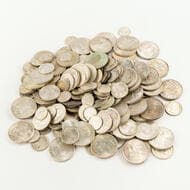 George VI - Elizabeth II, Threepence - Florin , 1946 - 1964 Threepence - florin (approx 1000g), mostly nearly...