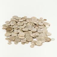 George VI - Elizabeth II, Threepence - Florin , 1946 - 1964 Threepence - florin (approx 1000g), mostly nearly...
