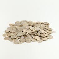 George VI - Elizabeth II, Threepence - Florin , 1946 - 1964 Threepence - florin (approx 1000g), mostly nearly...