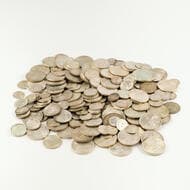 George VI - Elizabeth II, Threepence - Florin , 1946 - 1964 Threepence - florin (approx 1000g), mostly nearly...