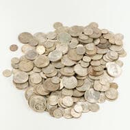 George VI - Elizabeth II, Threepence - Florin , 1946 - 1964 Threepence - florin (approx 1000g), mostly nearly...
